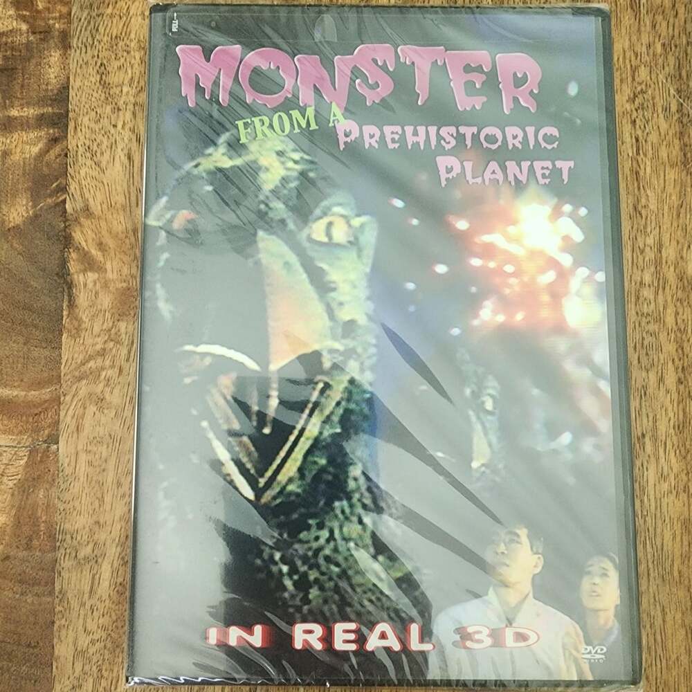 Monster From A Prehistoric Planet DVD 3D Sci-Fi 1967 Razor Digital New Sealed